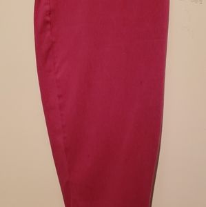 Pink stretch Capri